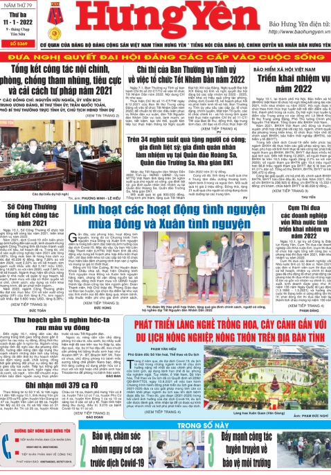 Báo in ngày 11.1.2022
