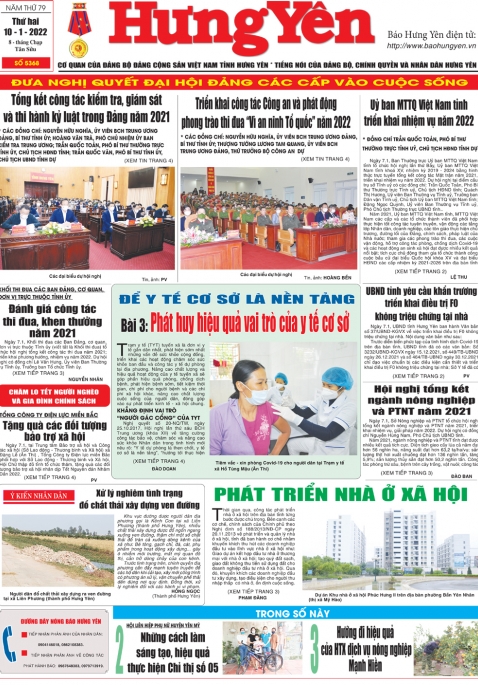 Báo in ngày 10.1.2022