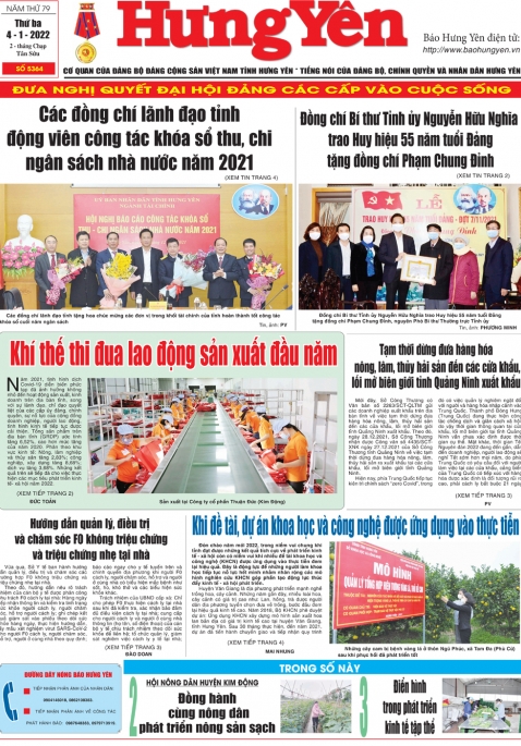 Báo in ngày 4.1.2022