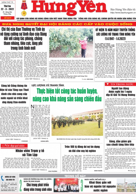 Báo in ngày 22.3.2022