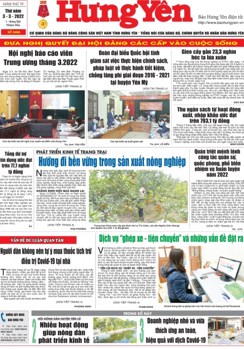 Báo in ngày 3.3.2022