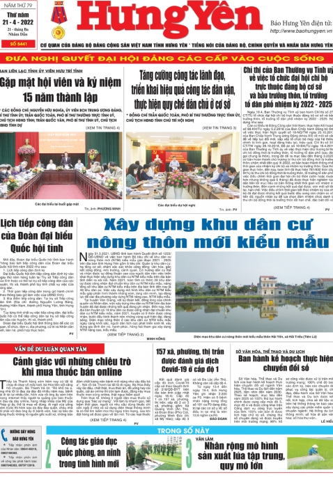 Báo in ngày 21.4.2022