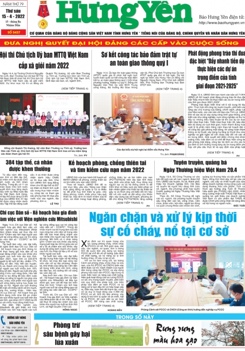 Báo in ngày 15.4.2022