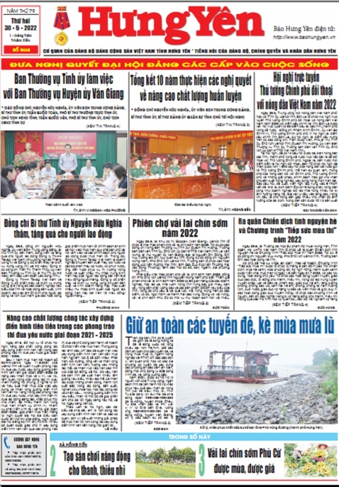 Báo in ngày 30.5.2022