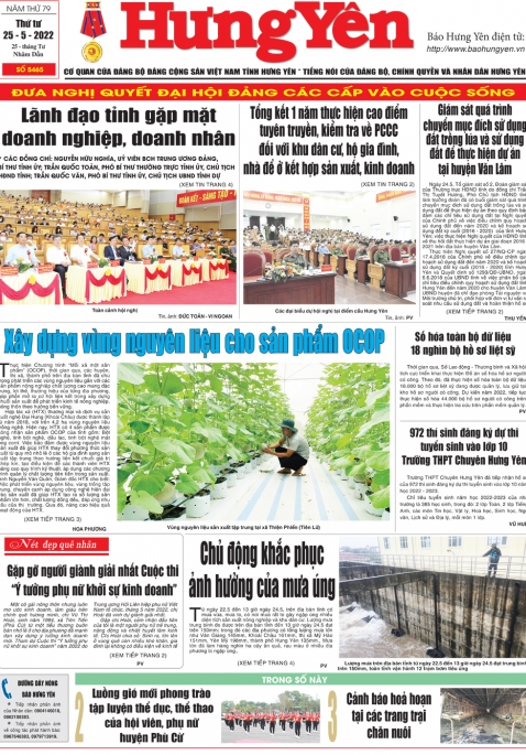 Báo in ngày 25.5.2022