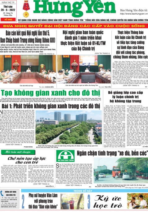 Báo in ngày 20.5.2022