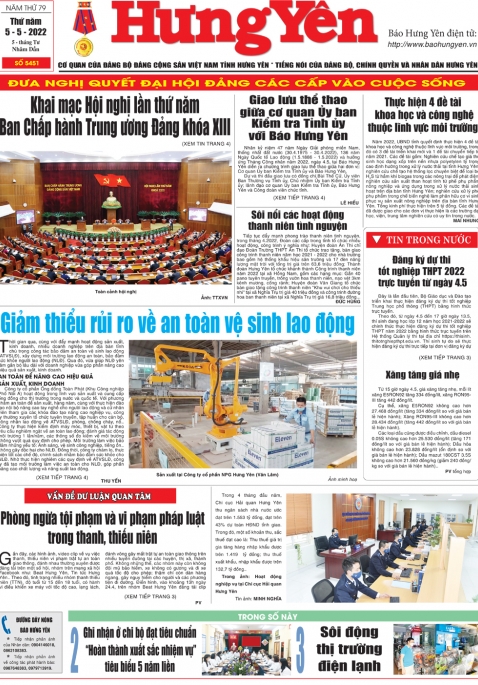 Báo in ngày 5.5.2022
