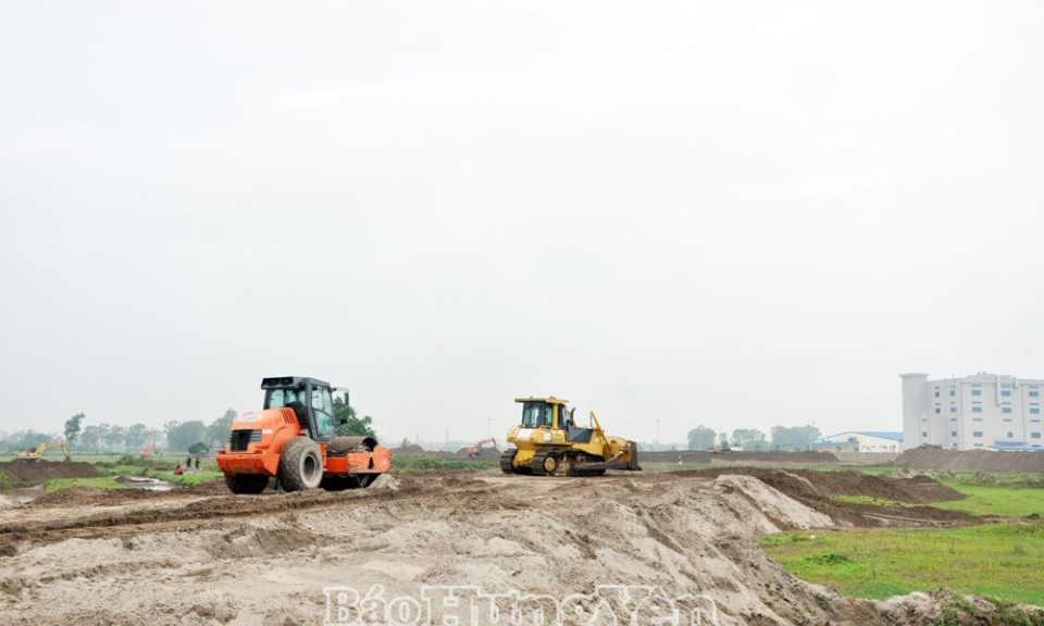 Cưỡng chế thực hiện quyết định thu hồi đất phục vụ dự án đầu tư xây dựng Khu Công nghiệp Yên Mỹ