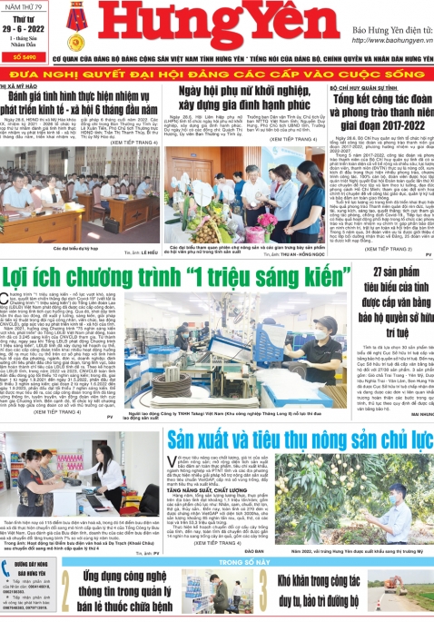 Báo in ngày 29.6.2022