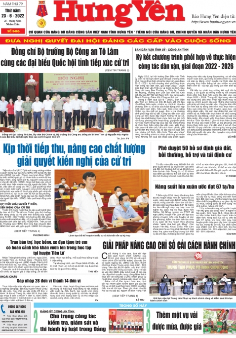 Báo in ngày 23.6.2022