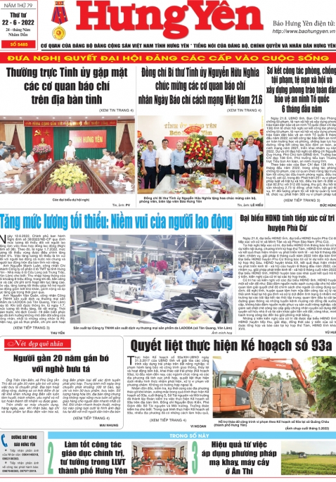 Báo in ngày 22.6.2022