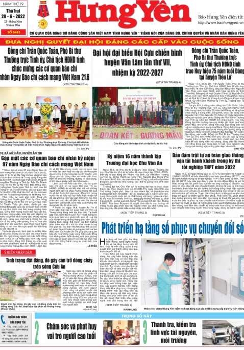 Báo in ngày 20.6.2022