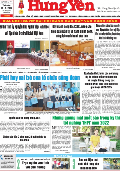 Báo in ngày 28.7.2022