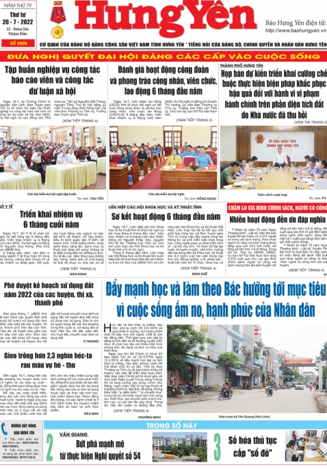 Báo in ngày 20.7.2022