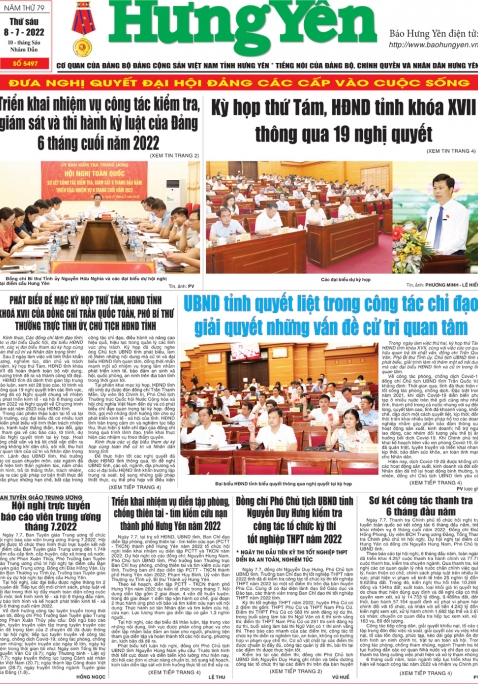 Báo in ngày 8.7.2022