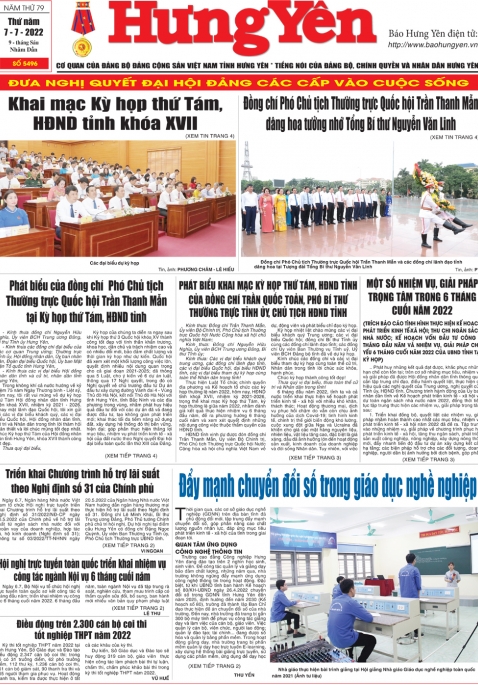 Báo in ngày 7.7.2022