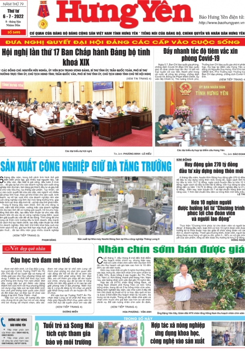 Báo in ngày 6.7.2022