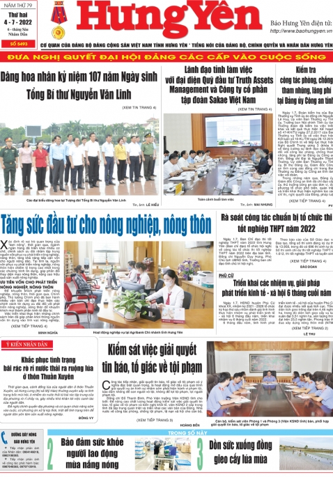 Báo in ngày 4.7.2022