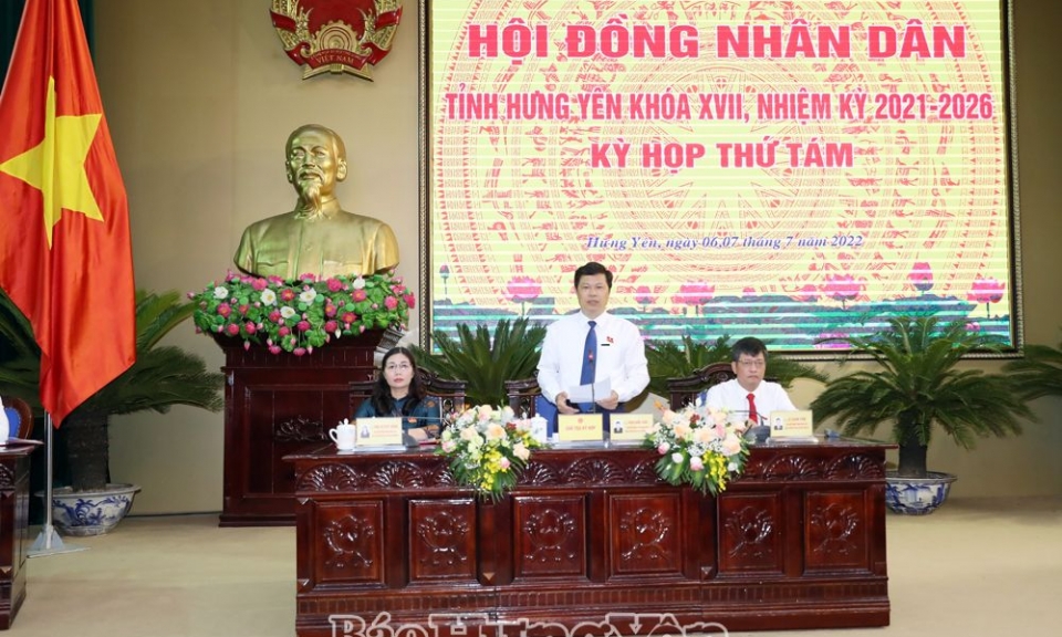 Kỳ họp thứ Tám HĐND tỉnh khóa XVII thông qua 19 Nghị quyết