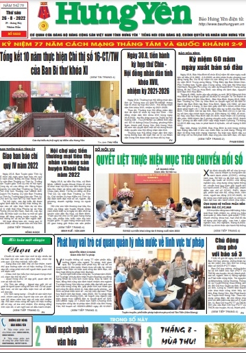 Báo in ngày 26.8.2022