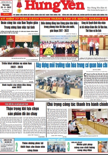 Báo in ngày 25.8.2022