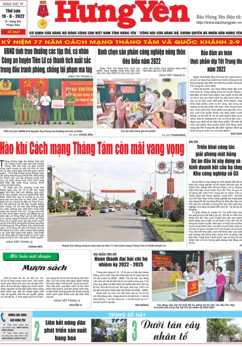 Báo in ngày 19.8.2022