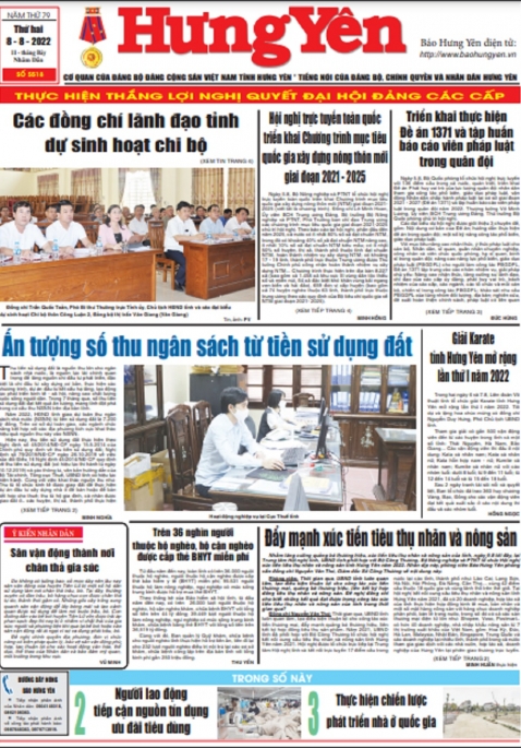 Báo in ngày 8.8.2022