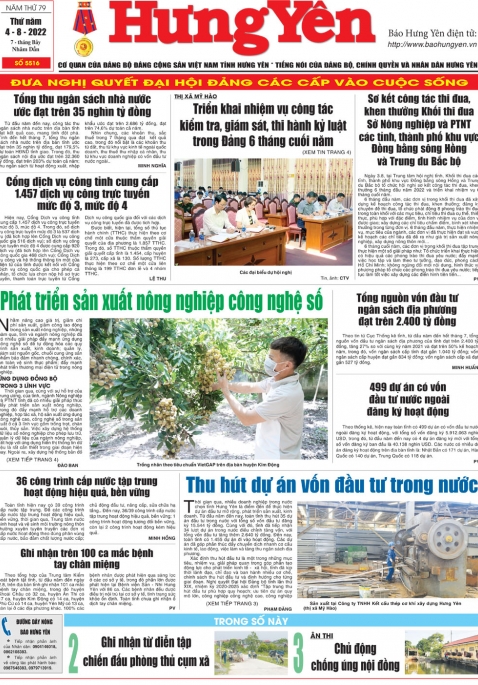 Báo in ngày 4.8.2022
