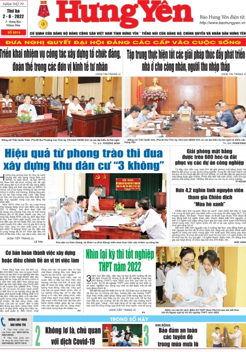 Báo in ngày 2.8.2022