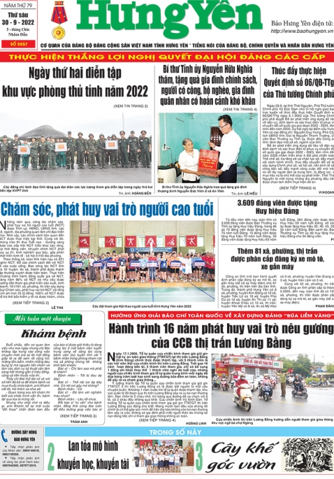 Báo in ngày 30.9.2022