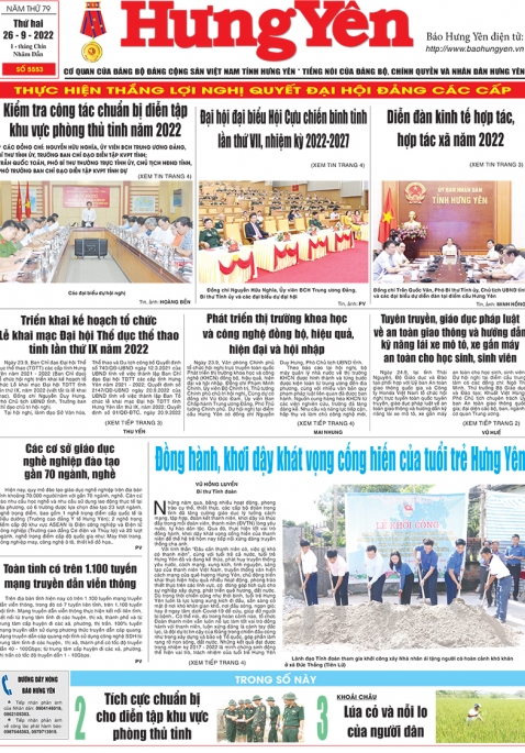 Báo in ngày 26.9.2022