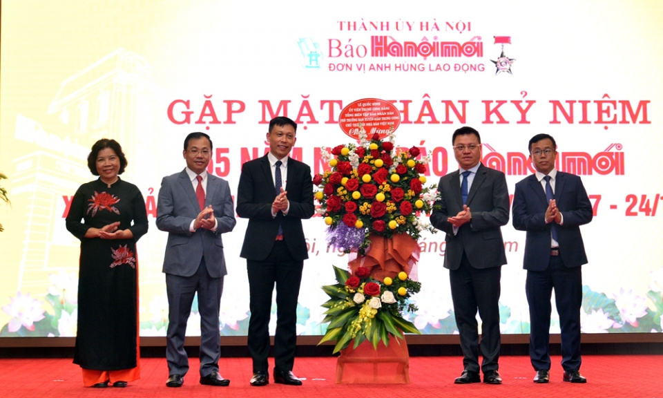  Báo Hà Nội mới kỷ niệm 65 năm ngày xuất bản số hằng ngày đầu tiên