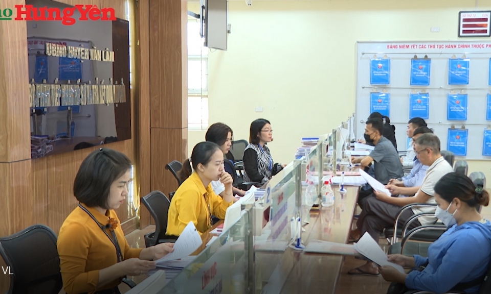 Văn Lâm: Chuyển đổi số trong giải quyết thủ tục hành chính
