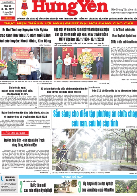 Báo in ngày 8/11/2022