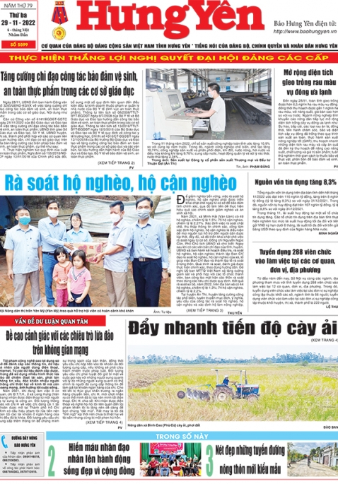 Báo in ngày 29/11/2022