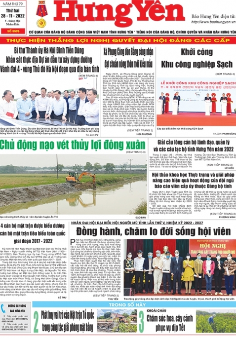 Báo in ngày 28/11/2022