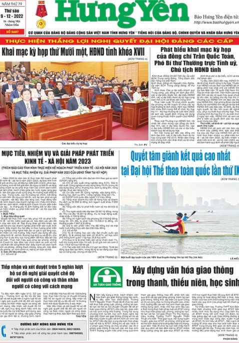 Báo in ngày 9/12/2022