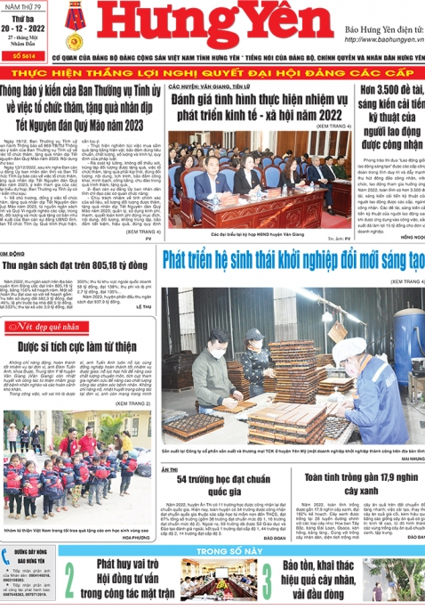 Báo in ngày 20/12/2022