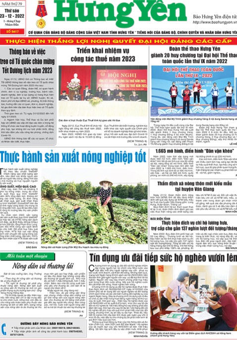 Báo in ngày 23/12/2022
