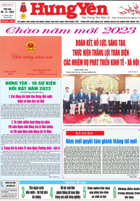 Báo in ngày 30/12/2022