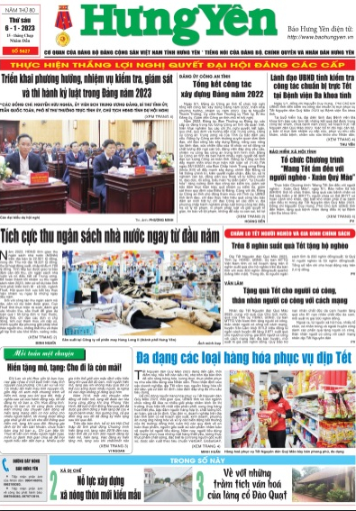 Báo in ngày 6/1/2023