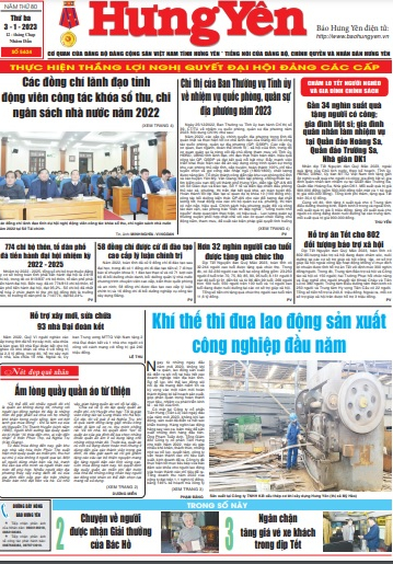 Báo in ngày 3/1/2023