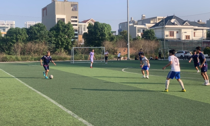 Thị xã Mỹ Hào: Giao hữu thể thao mừng Đảng, mừng Xuân 