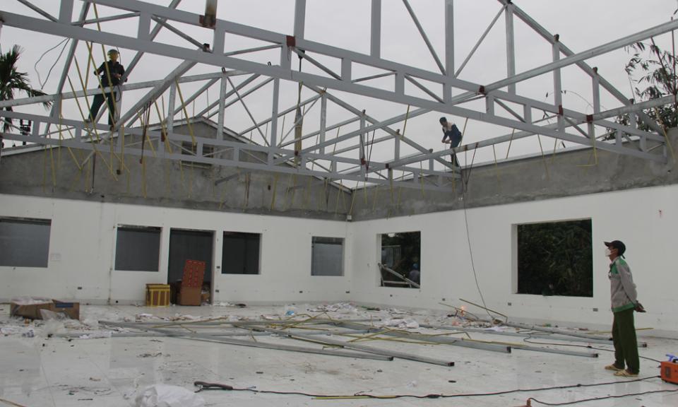 Thành phố Hưng Yên: Vận động doanh nghiệp tự tháo dỡ hơn 1 nghìn m2 nhà xưởng xây dựng trái phép