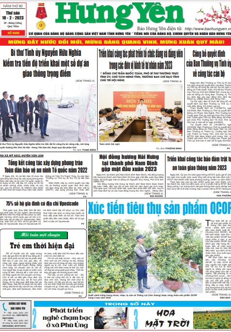 Báo in ngày 10/2/2023