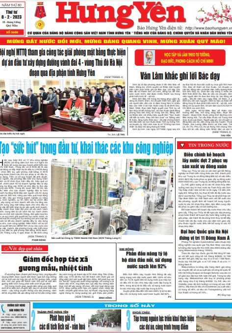 Báo in ngày 8/2/2023