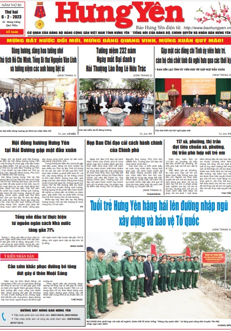 Báo in ngày 6/2/2023