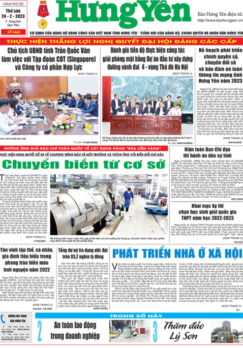 Báo in ngày 24/2/2023