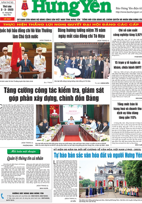 Báo in ngày 3/3/2023