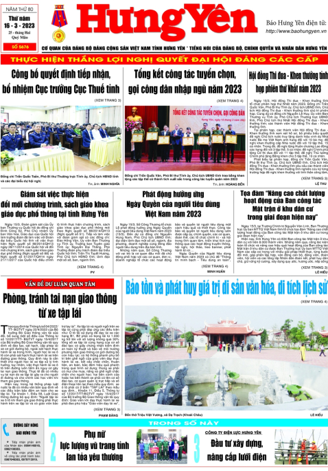 Báo in ngày 16.3.2023